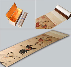 呼伦贝尔馆藏书画复制博物馆书画复制服务